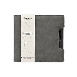 Scholar A5 Signor Notebook 192 Ruled Pgs 90GSM - GREY